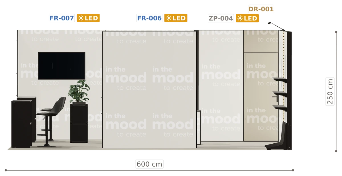 Elewacja ściany lewej
