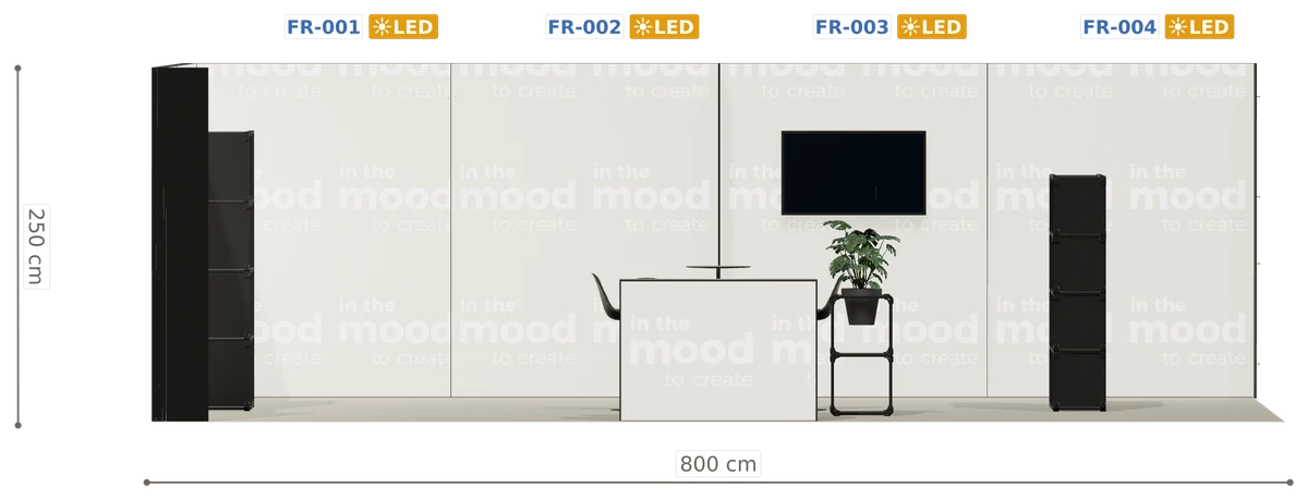 Elewacja ściany tylnej