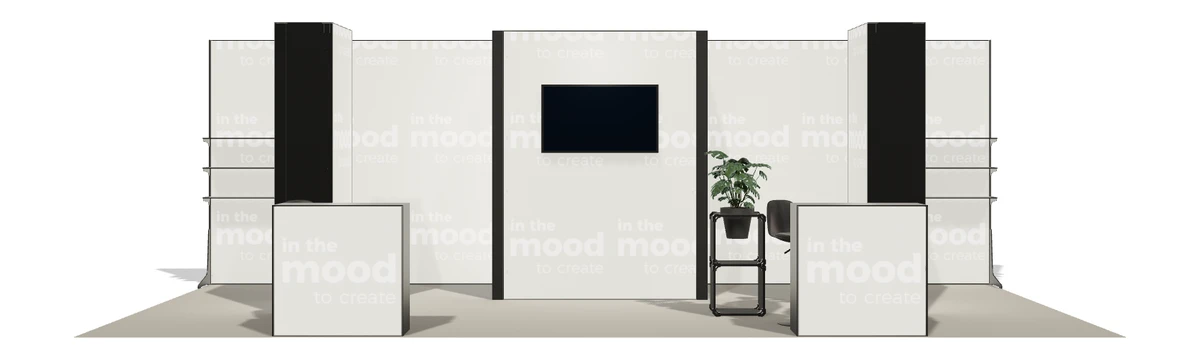 Okładka oferty stoiska stoisko polwyspowe 8x4 m100 led  ekspozycyjny z3 r1 s0 l1 e1 p0 w0 m0 g0 a4 v2 o3