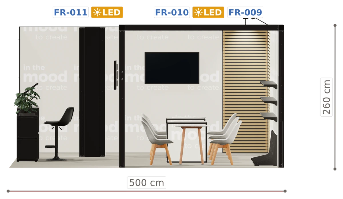 Elewacja ściany lewej