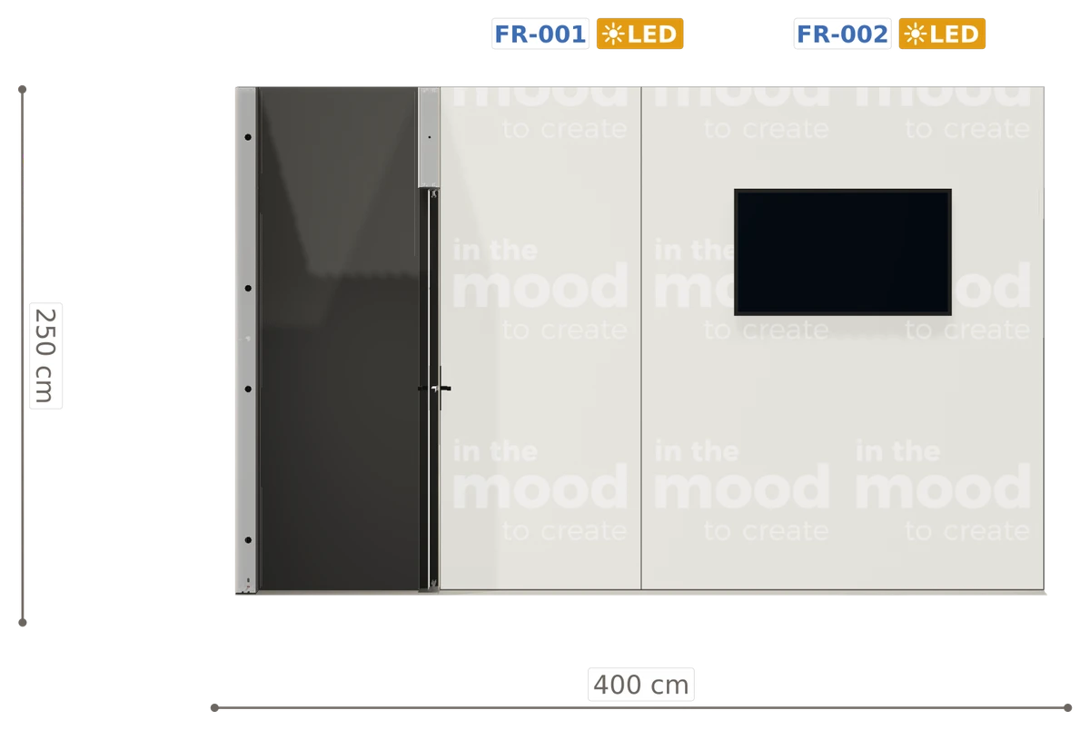 Elewacja ściany tylnej