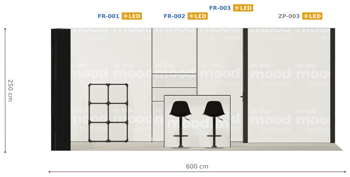 Elewacja ściany tylnej