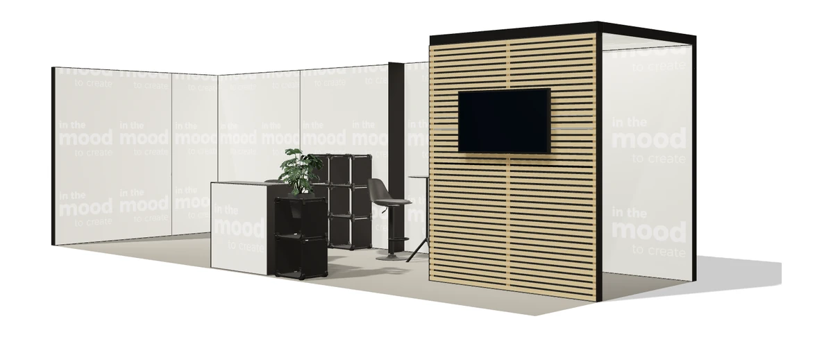 Okładka oferty stoiska stoisko narozne lewe 8x3 m100 led  pelny z0 r0 s1 l1 e1 p0 w0 m0 g0 a3 v2 o3