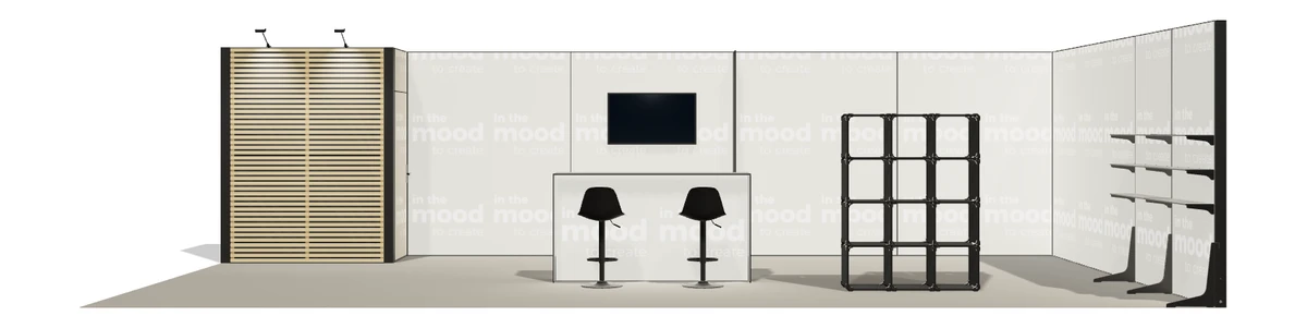 Okładka oferty stoiska stoisko narozne prawe 10x5 m100 led  ekspozycyjny z1 r1 s0 l1 e1 p0 w1 m0 g0 a1 v2a o3