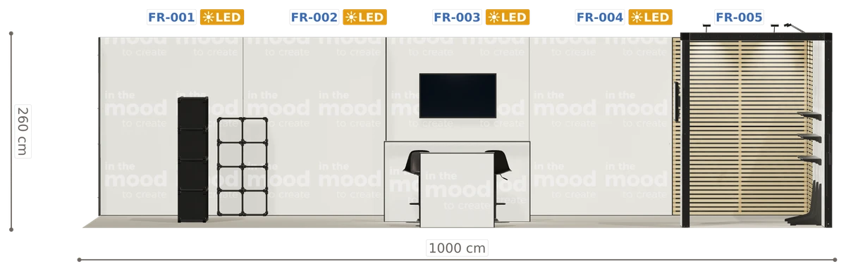 Elewacja ściany tylnej