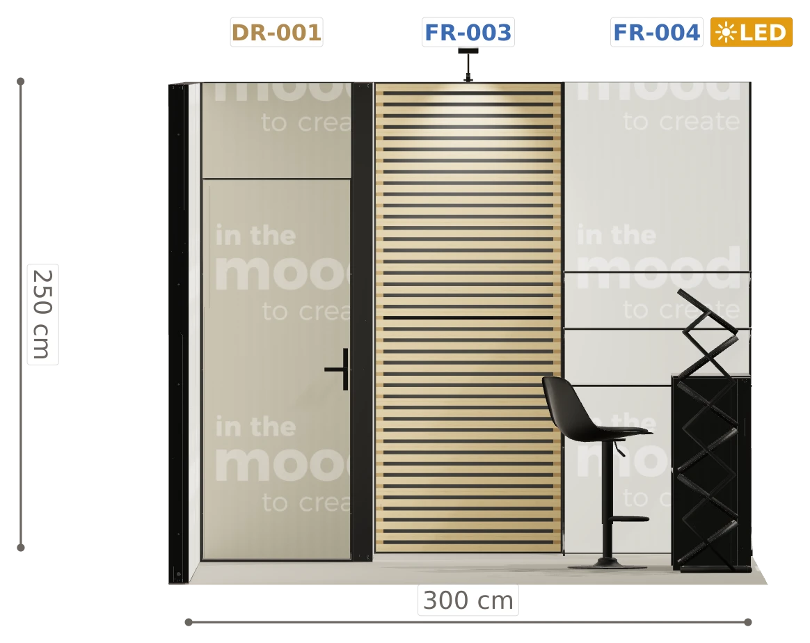 Elewacja ściany prawej