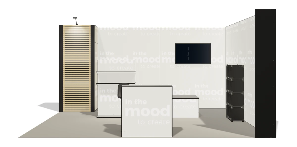 Okładka oferty stoiska stoisko narozne prawe 5x5 m100 led  z zapleczem z1 r0 s0 l1 e1 p0 w0 m0 g0 a1 v2a o3
