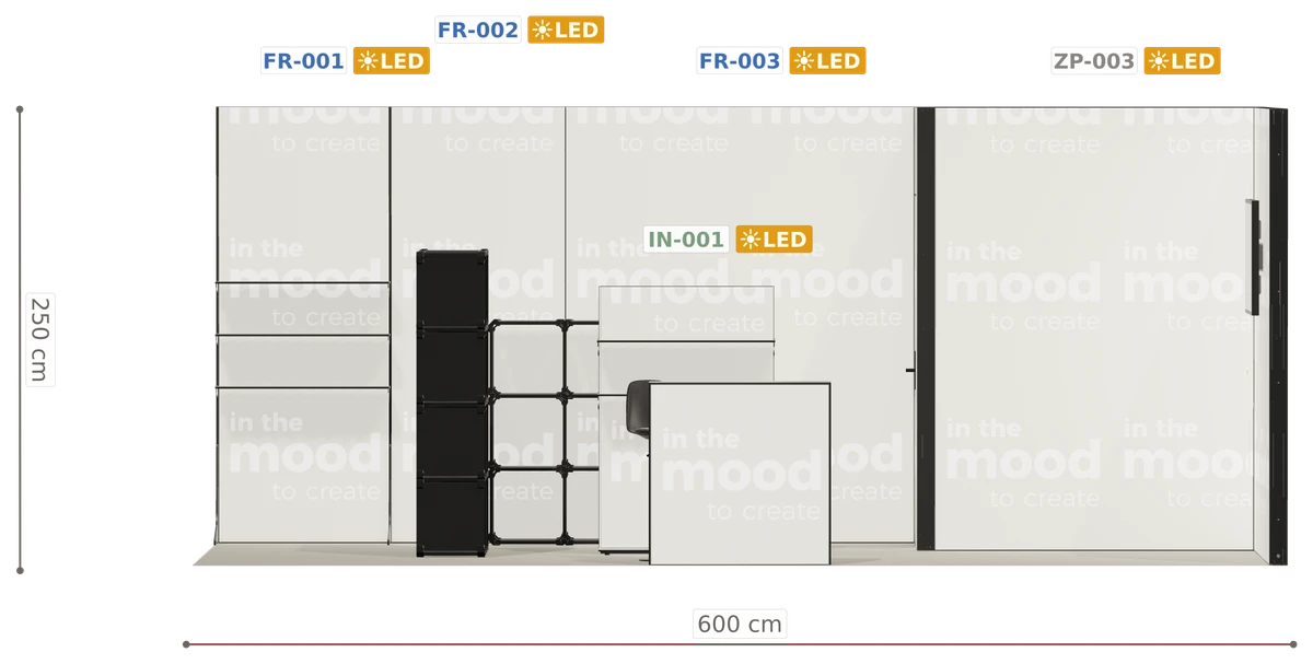 Elewacja ściany tylnej