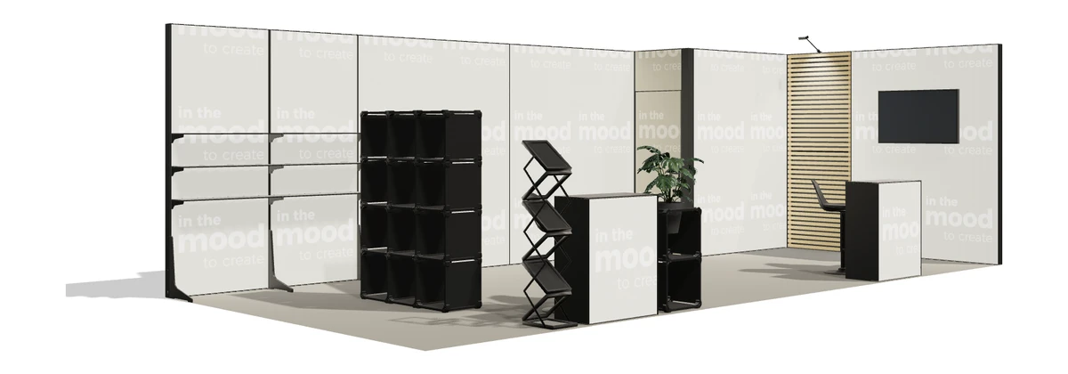 Okładka oferty stoiska stoisko narozne prawe 8x4 m100 led  ekspozycyjny z1 r1 s0 l1 e1 p0 w2 m0 g0 a2 v2 o4