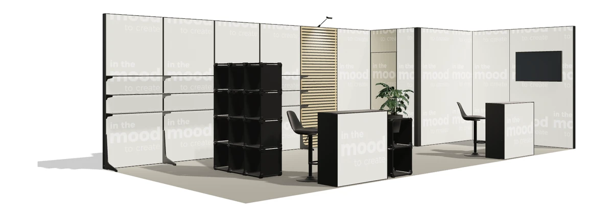 Okładka oferty stoiska stoisko narozne prawe 8x4 m100 led  ekspozycyjny xl z2 r2 s0 l1 e1 p0 w0 m0 g0 a0 v2 o1