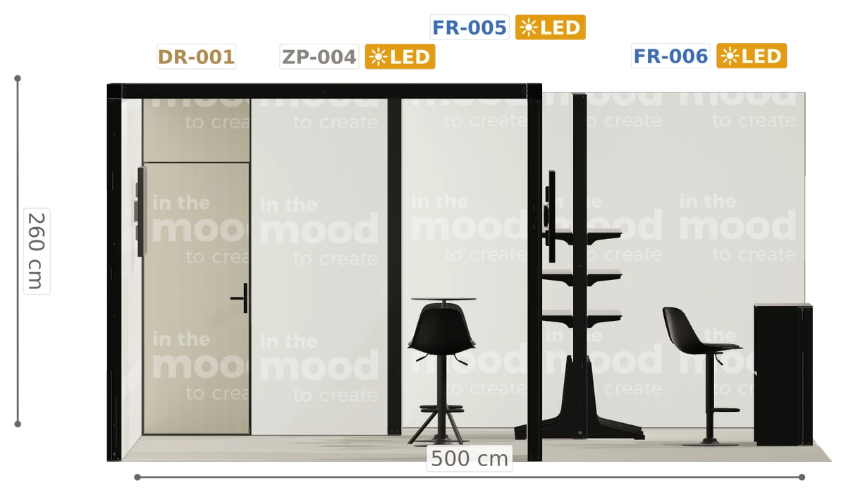 Elewacja ściany prawej