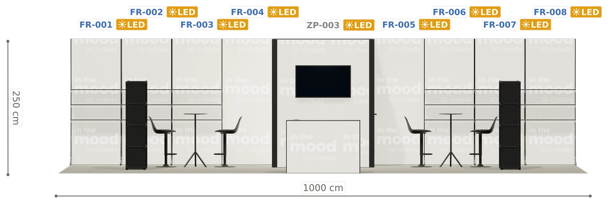 Elewacja ściany tylnej