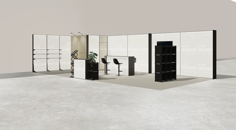 Stoisko w systemie M100 LED