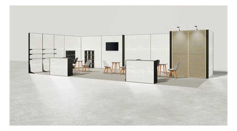 Stoisko w systemie M100 LED