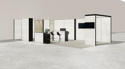 Stoisko w systemie M100 LED