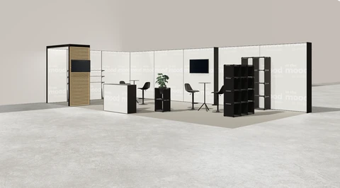 Stoisko w systemie M100 LED