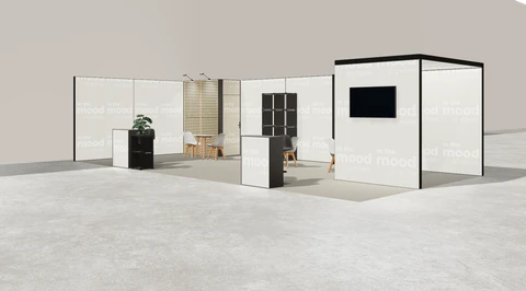 Stoisko w systemie M100 LED