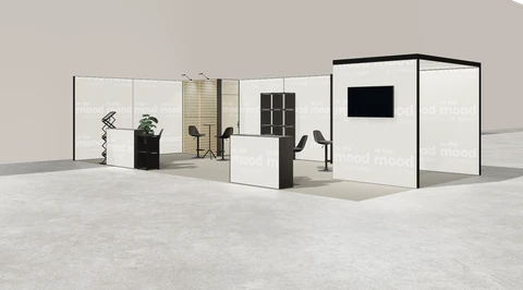 Stoisko w systemie M100 LED