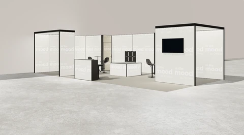 Stoisko w systemie M100 LED
