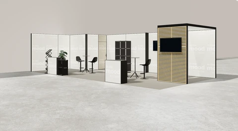Stoisko w systemie M100 LED