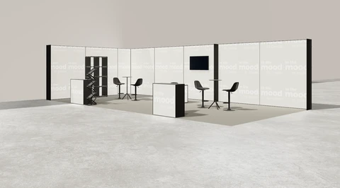 Stoisko w systemie M100 LED