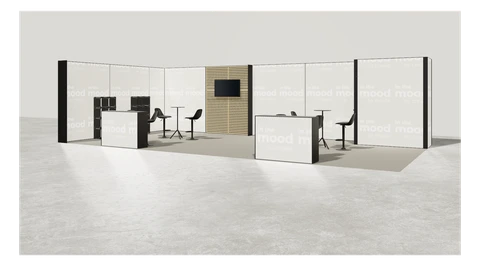 Stoisko w systemie M100 LED
