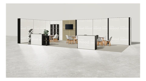Stoisko w systemie M100 LED