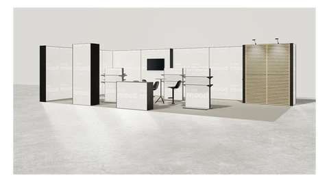 Stoisko w systemie M100 LED