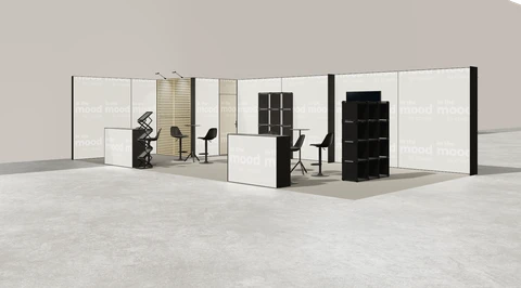 Stoisko w systemie M100 LED