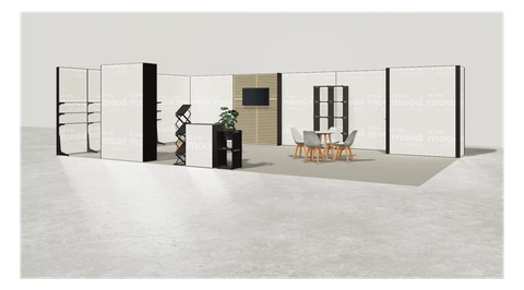 Stoisko w systemie M100 LED