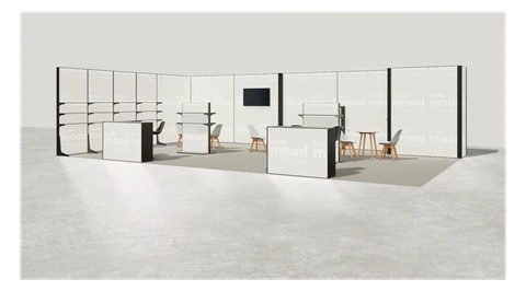 Stoisko w systemie M100 LED