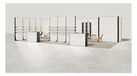 Stoisko w systemie M100 LED