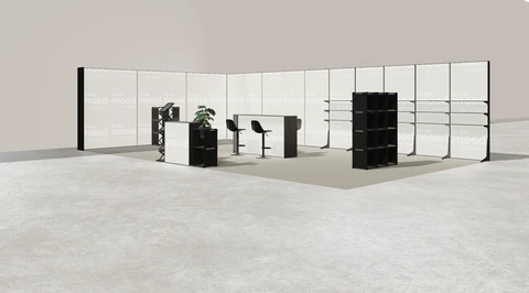 Stoisko w systemie M100 LED