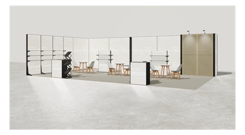 Stoisko w systemie M100 LED