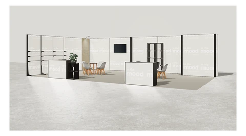 Stoisko w systemie M100 LED