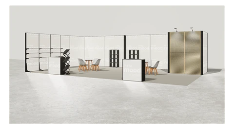 Stoisko w systemie M100 LED