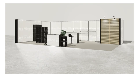 Stoisko w systemie M100 LED