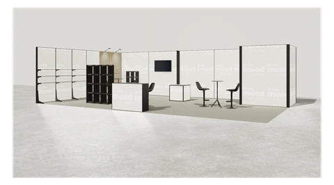 Stoisko w systemie M100 LED