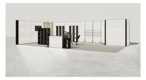 Stoisko w systemie M100 LED