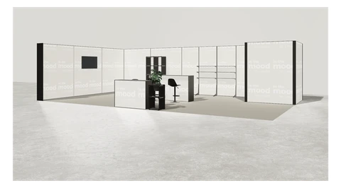 Stoisko w systemie M100 LED