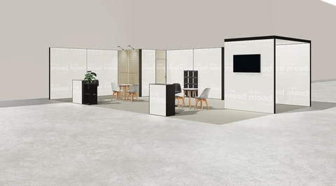 Stoisko w systemie M100 LED