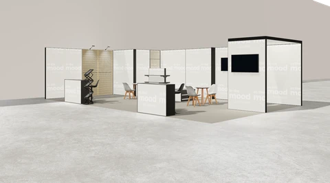 Stoisko w systemie M100 LED
