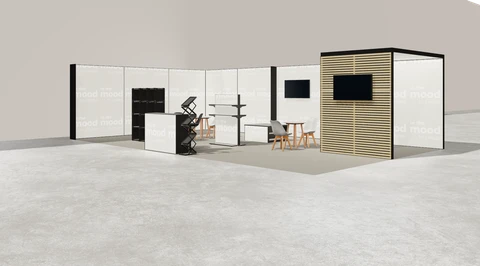 Stoisko w systemie M100 LED