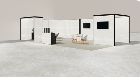 Stoisko w systemie M100 LED
