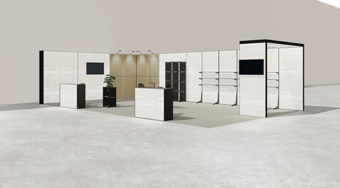 Stoisko w systemie M100 LED
