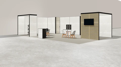 Stoisko w systemie M100 LED