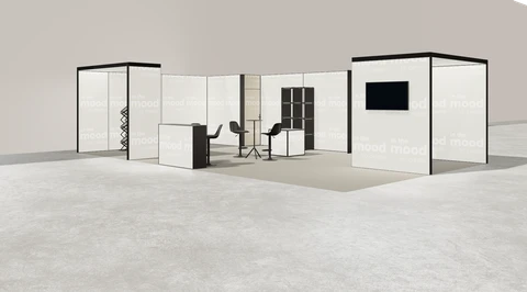 Stoisko w systemie M100 LED