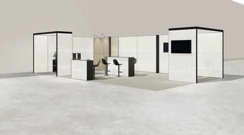 Stoisko w systemie M100 LED