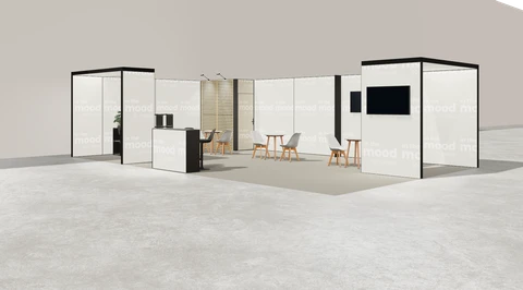 Stoisko w systemie M100 LED