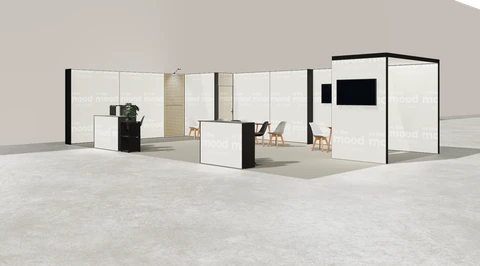 Stoisko w systemie M100 LED